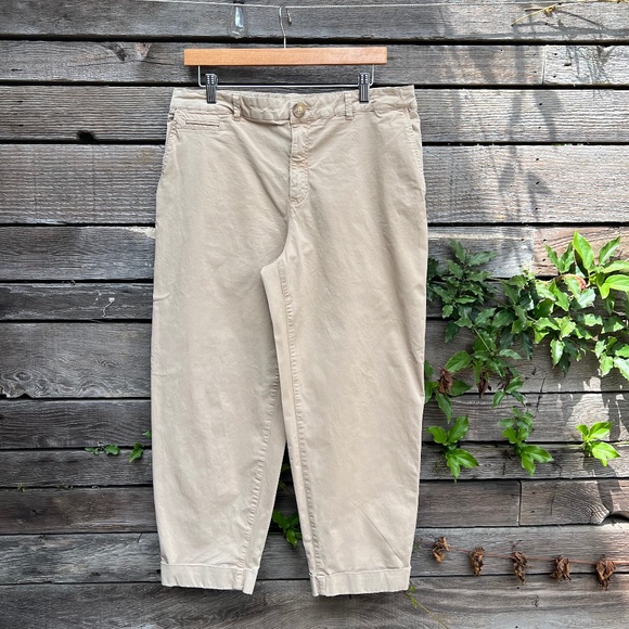 Zara Stretch Twill Chino Pant : Size 12 - Picture 1 of 5